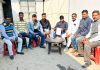 राजा पासवान की अध्यक्षता में दलित सेना का बैठक आहूत किया गया।