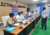 अनुश्रवण समिति की बैठक जिलाध्यक्ष की अध्यक्षता में सम्पन्न हुई।