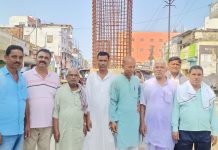 भोला टाकीज रेल गुमटी ओवरब्रिज का निर्माण कार्य बंद, 25 अक्टूबर से आंदोलन की चेतावनी